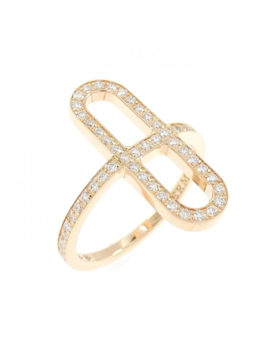 Hermes Ever Chaine D'Ancre Ring